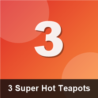 Слот 3 Super Hot Teapots в Водка Казино